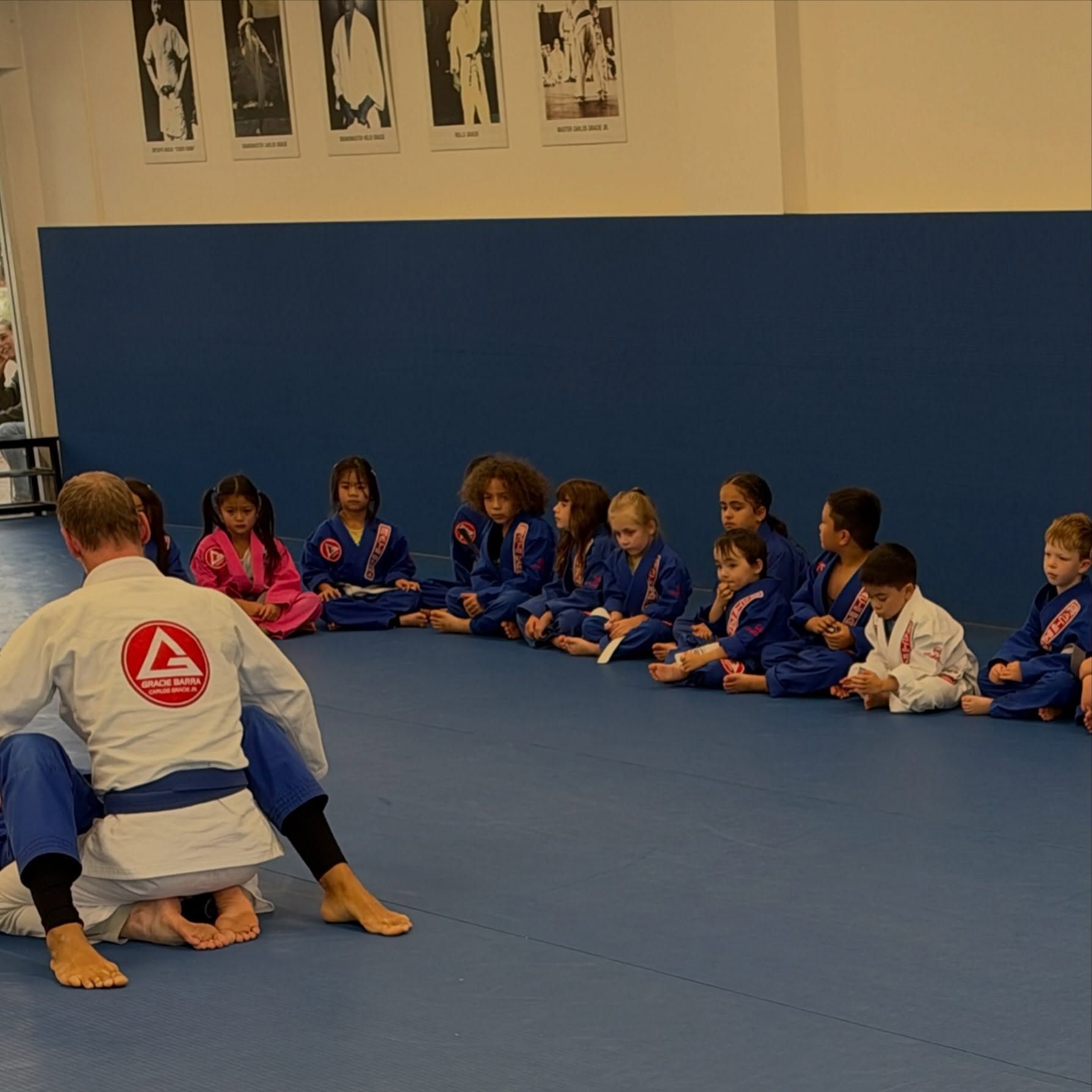 Little Champions kids class at Gracie Barra White Rock